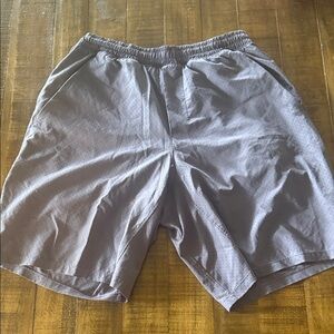 lululemon athletica Men's Athletic Gray Shorts